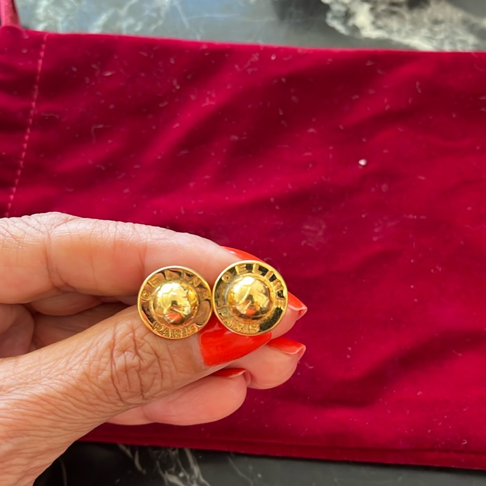 Vintage authentic Celine cufflinks